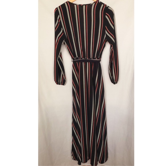 Altar’d State Navy Long Sleeve Maxi Dress - Picture 5 of 8